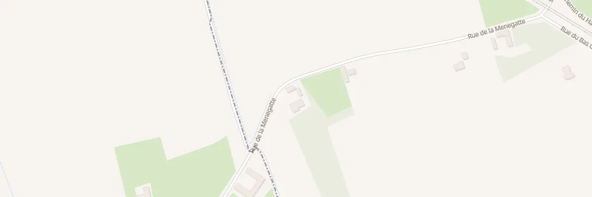 Plan du 399 Rue de la Menegatte à Nieppe