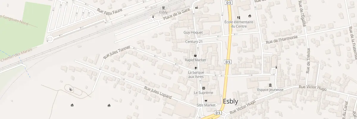 Plan du 8 Rue Jules Tonnet à Esbly