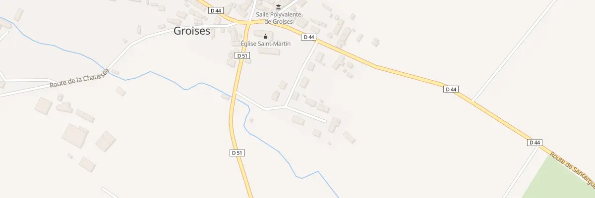 Plan du 4 Lot les Vallees à Groises