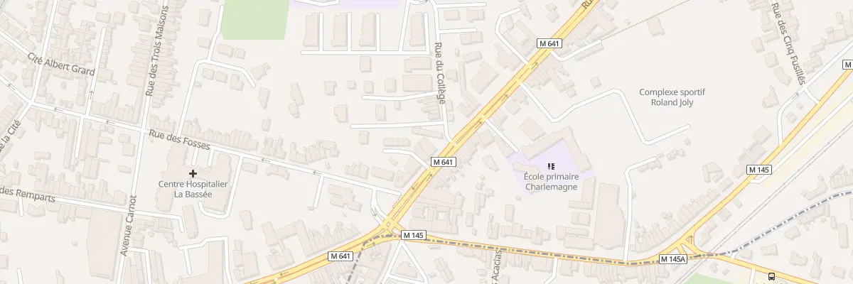 Plan du 11 Rue de Lille à La Bassée