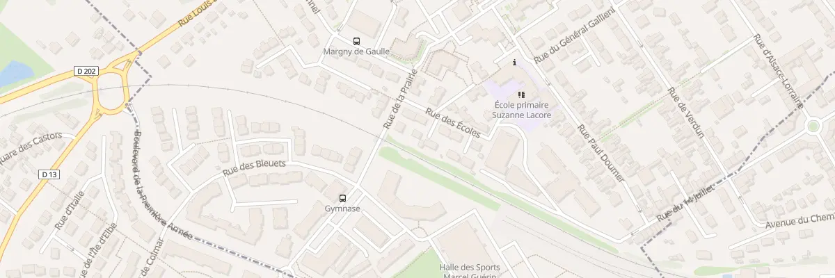 Plan du 40 Rue des Ecoles à Margny-lès-Compiègne