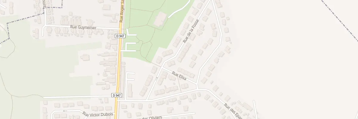 Plan du 10 Rue de la Fosse 13 à Hulluch