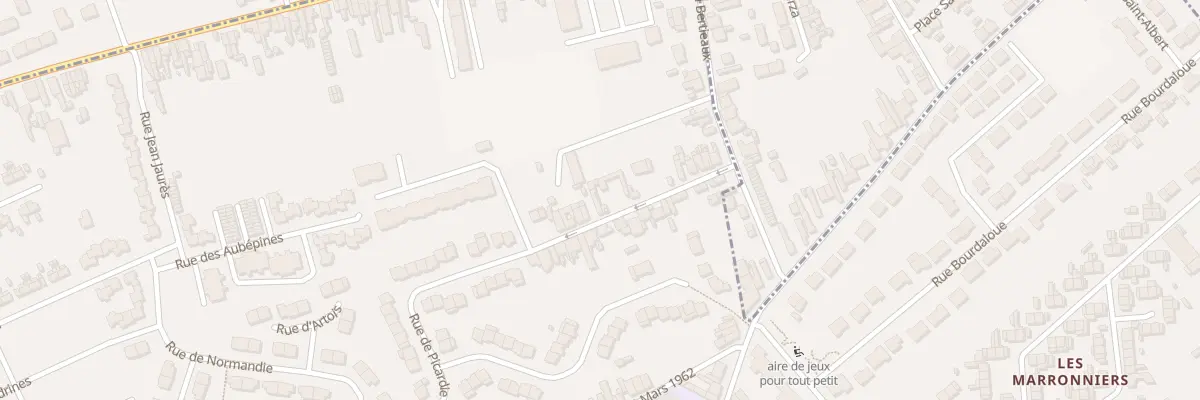 Plan du 23 Rue Julien Leterme à Éleu-dit-Leauwette