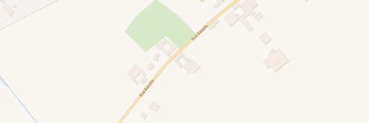 Plan du 2738 Rue Bataille à Sailly-sur-la-Lys