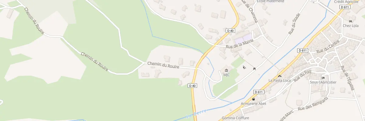 Plan du 4 Che du Rouire à Durban-Corbières