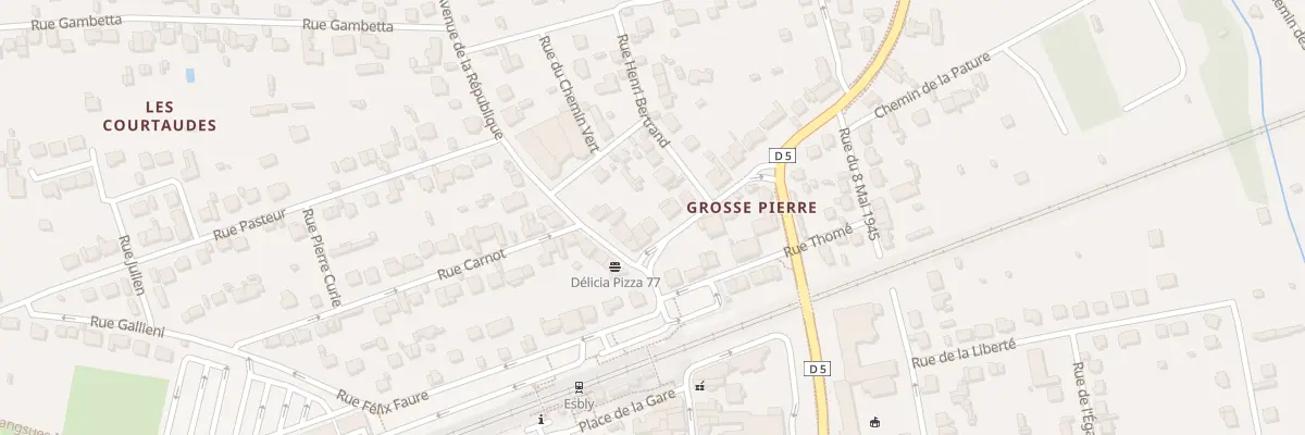 Plan du 3 Av Foch à Esbly