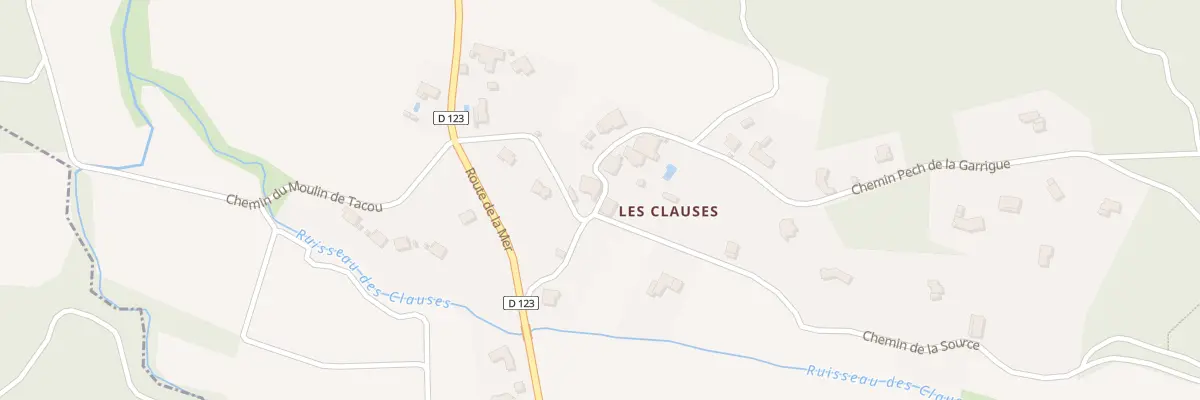 Plan du 141 Che Pech de la Garrigue à Montséret