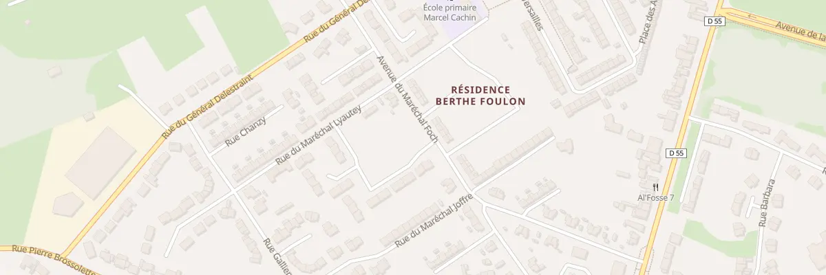 Plan du 2 Rue Lise London à Avion