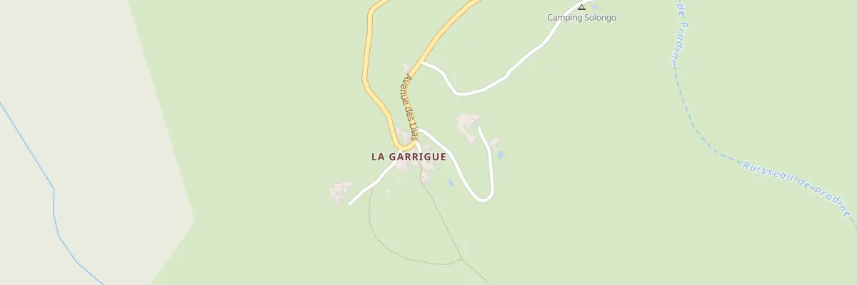 Plan du 5187 La Garrigue à Pardailhan