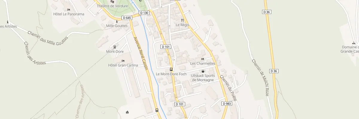 Plan du 27B Rue Louis Dabert à Mont-Dore