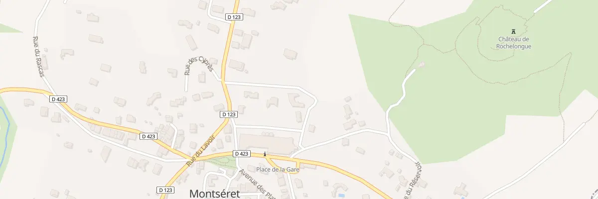 Plan du 6 Rue de l’Agassot à Montséret