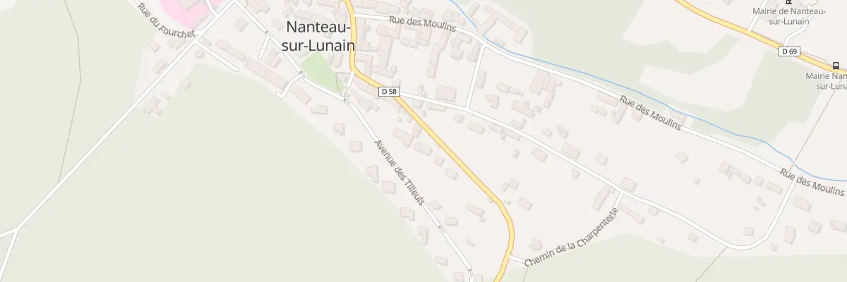 Plan du 32 Rue Maurice Lalloy à Nanteau-sur-Lunain