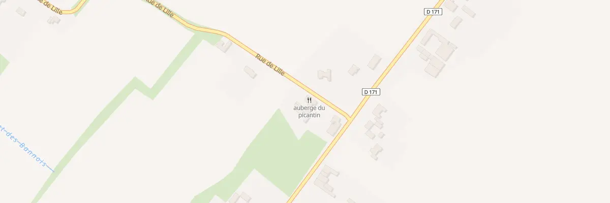 Plan du 98 Rue de Lille à Laventie