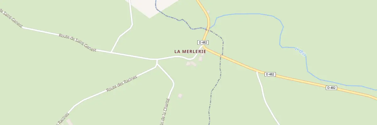 Plan du 5129 La Merlerie à Colombier