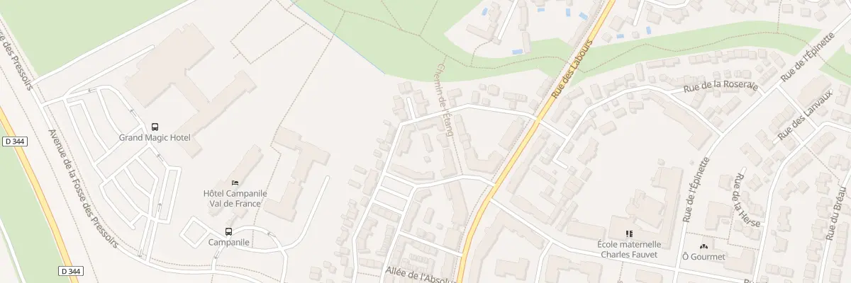 Plan du 12 Rue Boucle des Hesperides à Magny-le-Hongre