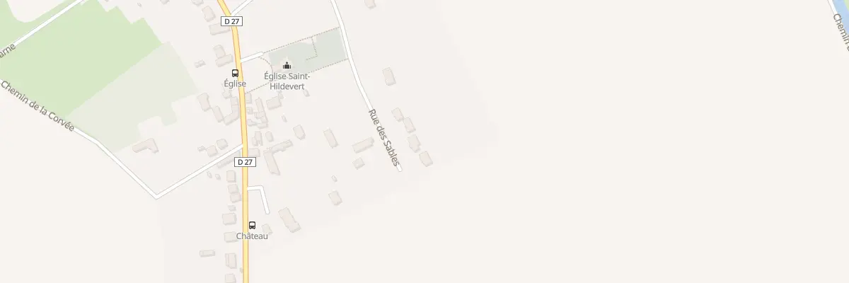 Plan du 23 Rue des Sables à Vignely