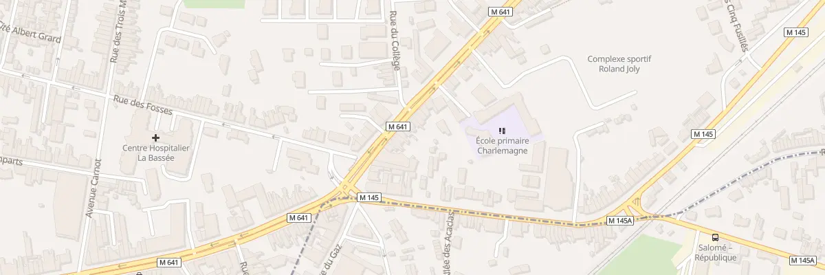 Plan du 14 Rue de Lille à La Bassée