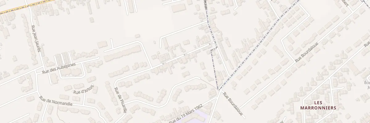Plan du 16 Rue Julien Leterme à Éleu-dit-Leauwette