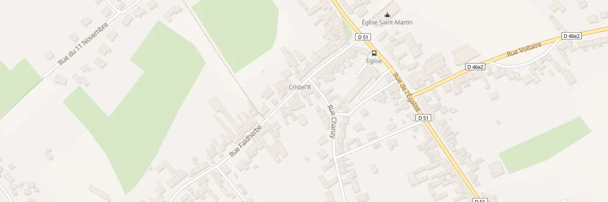 Plan du 22 Rue Faidherbe à Vimy