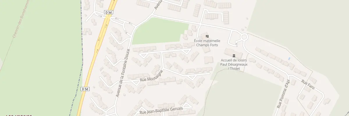 Plan du 48 Rue Montaigne à Esbly