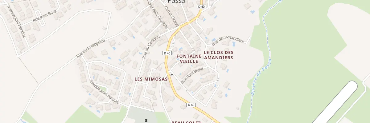 Plan du 17 Rue de la Fontaine Vieille à Passa