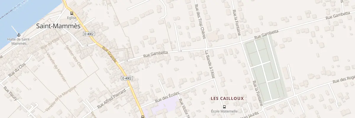 Plan du 38 Rue Gambetta à Saint-Mammès