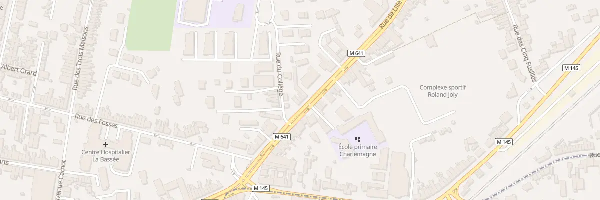 Plan du 29 Rue de Lille à La Bassée