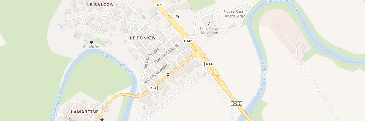 Plan du 9002 Av du Stade à Trouillas