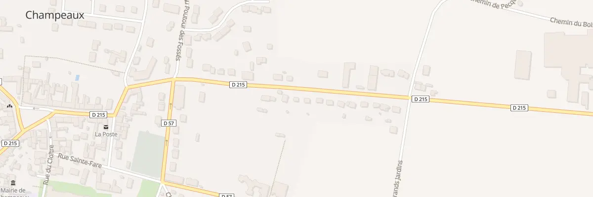 Plan du 14 Rue du Stade à Esmans