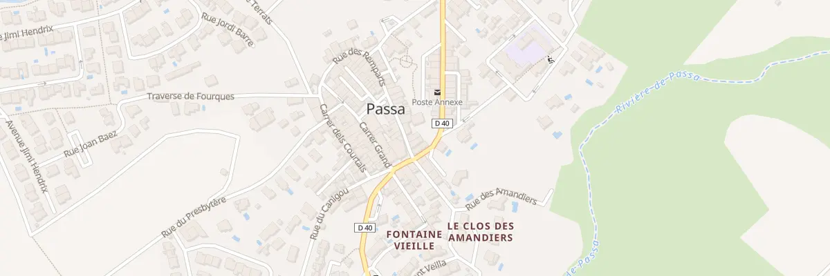 Plan du 17 Rue des Albères à Passa
