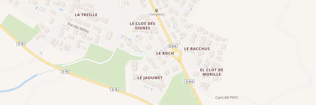 Plan du 8 Rue du Mouli Del Vent à Baixas
