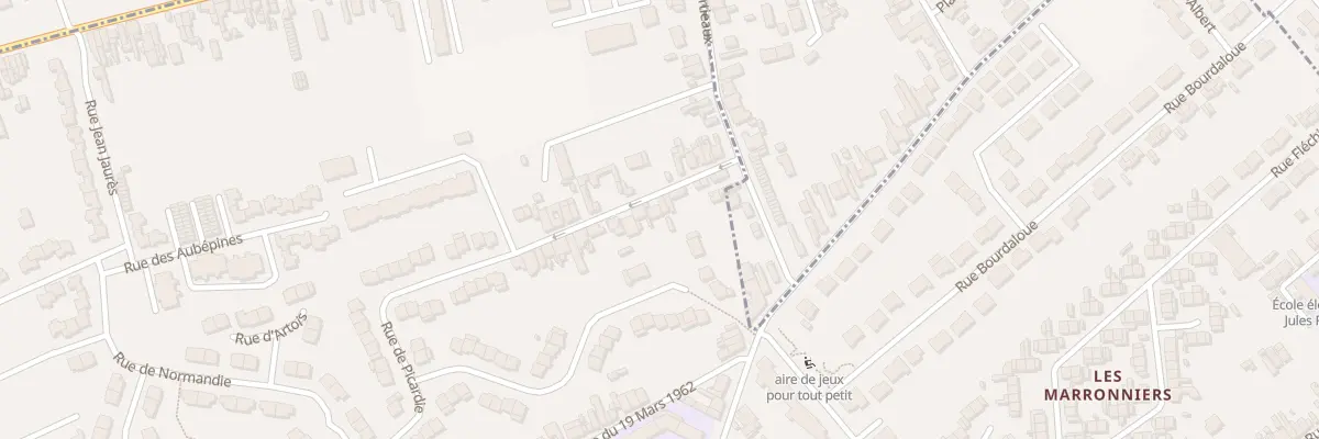 Plan du 12 Rue Julien Leterme à Éleu-dit-Leauwette