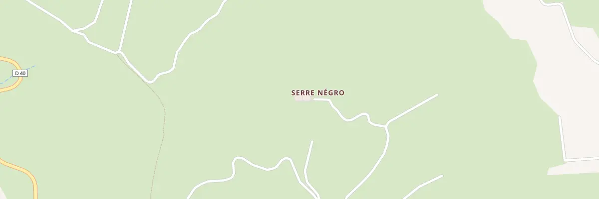 Plan de Serre Négro à Durban-Corbières