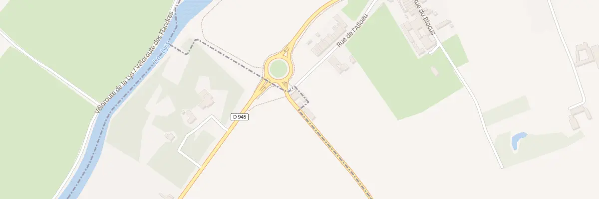 Plan du 4560 Rue de la Lys à Sailly-sur-la-Lys