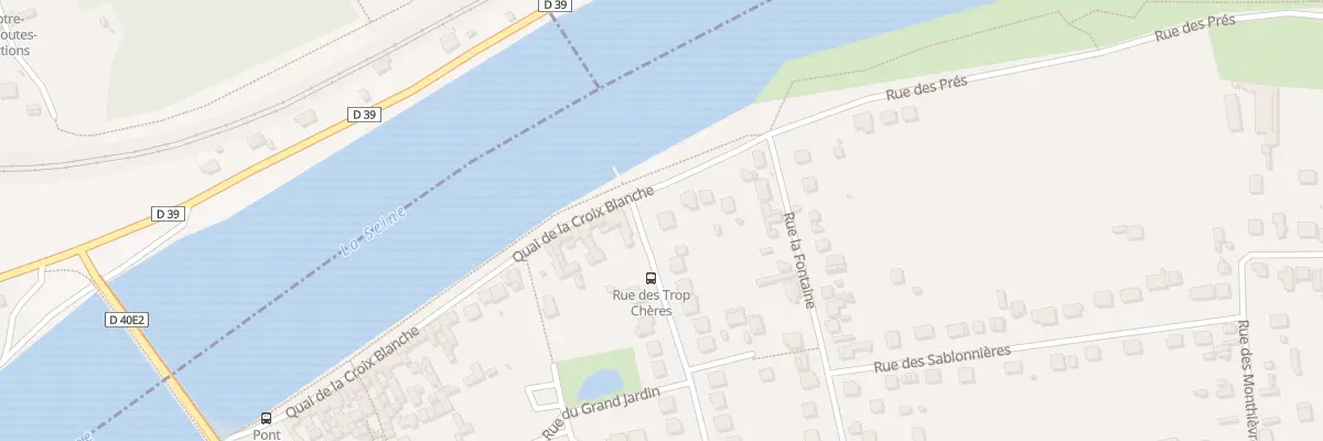 Plan du 46 Quai de la Croix Blanche à Saint-Mammès