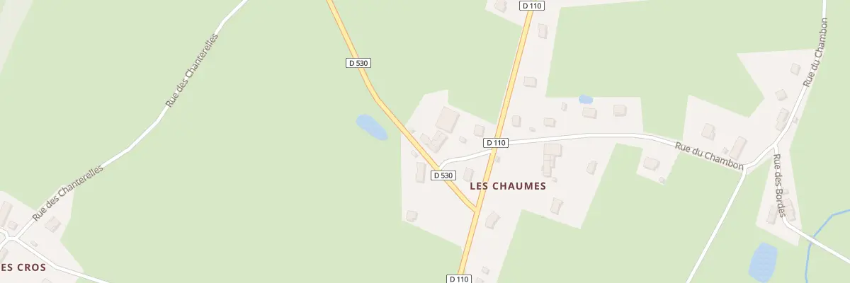 Plan du 54 Rue de la Prade à Youx
