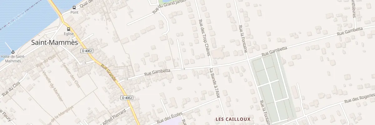 Plan du 29 Rue Gambetta à Saint-Mammès