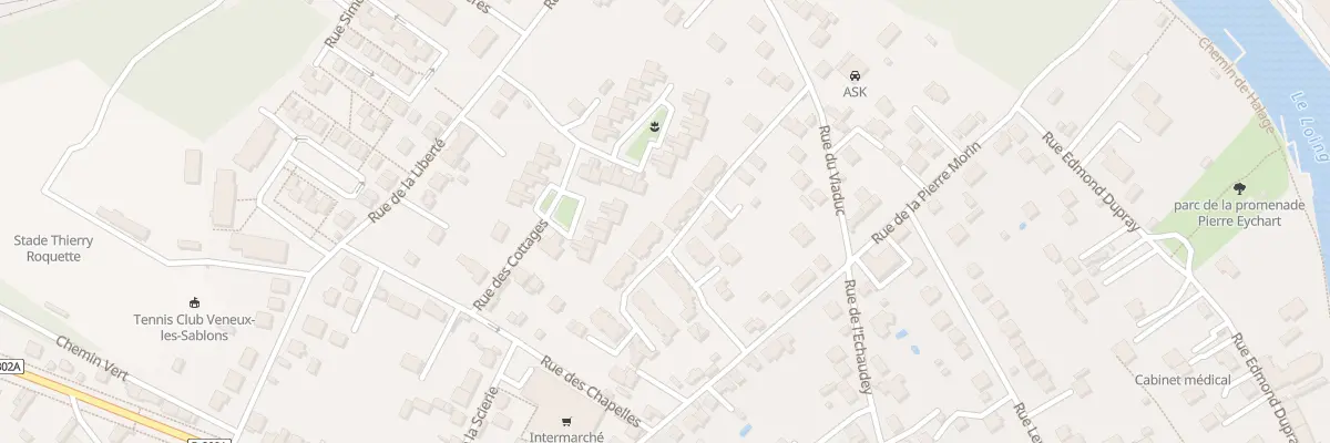 Plan du 9 Rue Jean Moulin à Moret-Loing-et-Orvanne