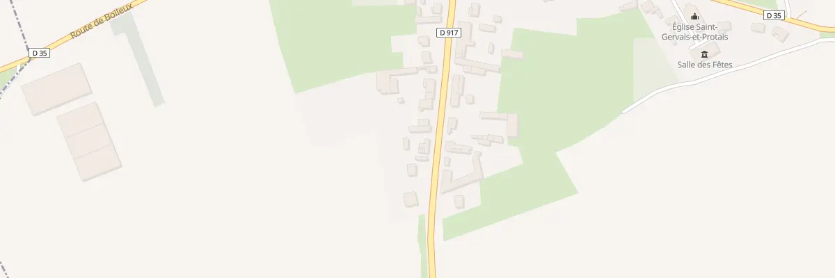 Plan du 48 Rte Nationale à Boiry-Becquerelle