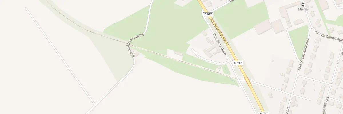 Plan du 4B Rue de la Gare à Boyelles
