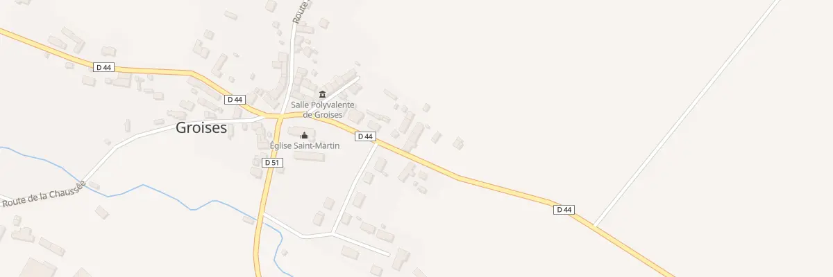 Plan du 13 Rte de Sancergues à Groises