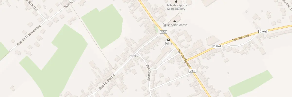 Plan du 14 Rue Faidherbe à Vimy