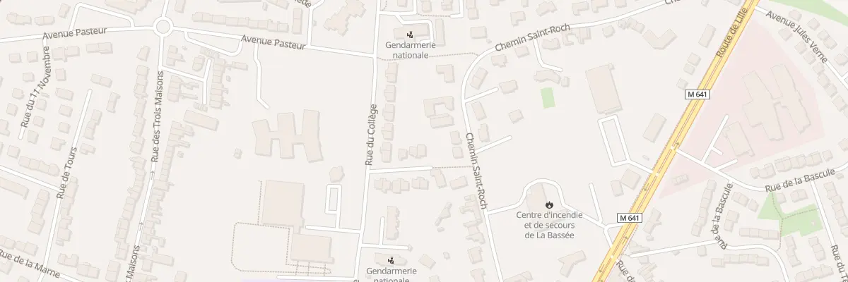 Plan du 13 Res Les Glaieuls Rue du Colleg à La Bassée