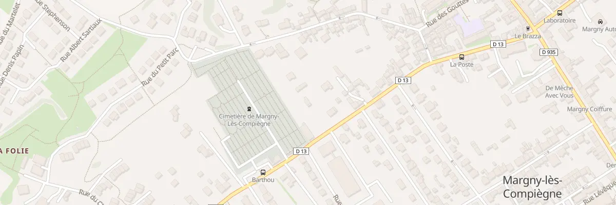 Plan du 344 Rue Louis Barthou à Margny-lès-Compiègne
