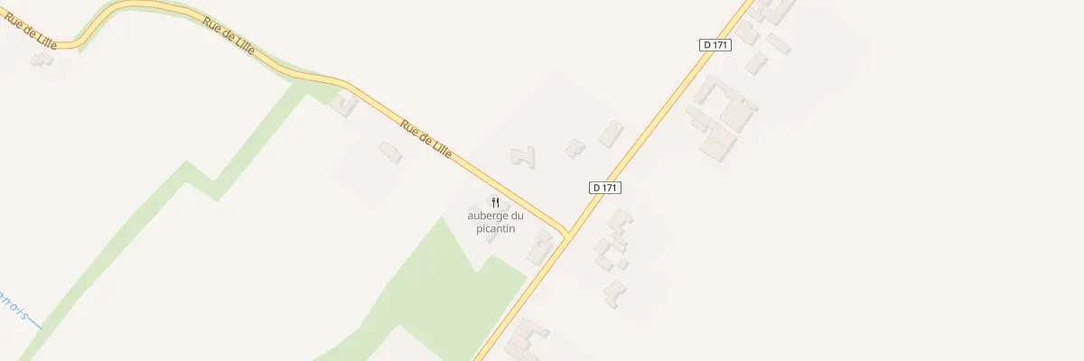 Plan du 97 Rue de Lille à Laventie