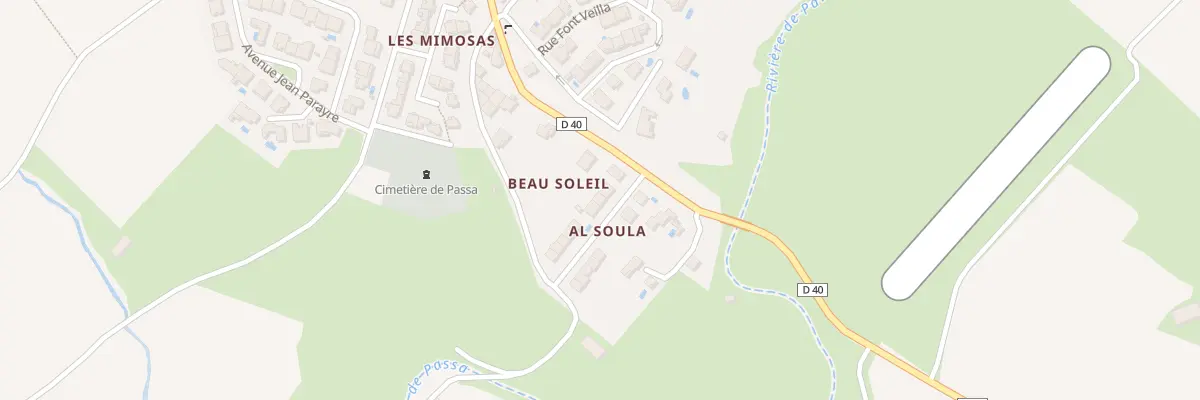 Plan du 6 Lot Al Soula à Passa