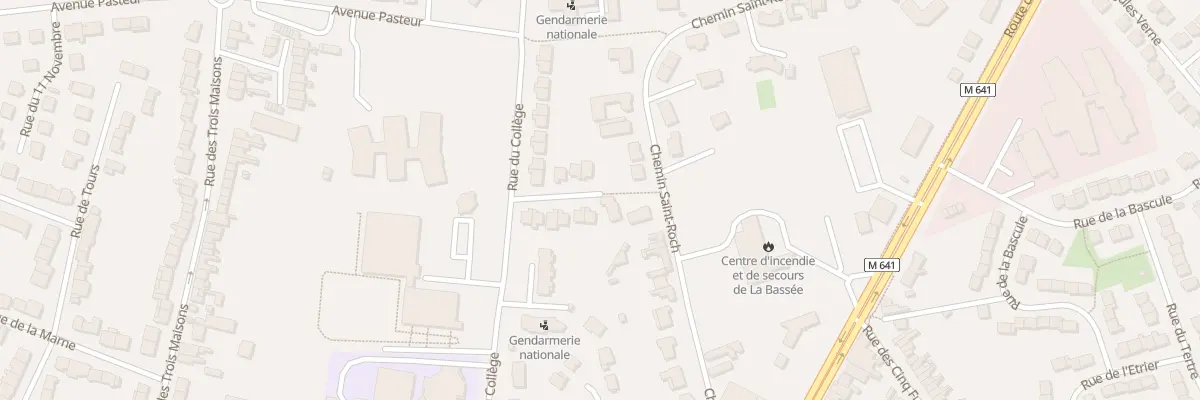 Plan du 14 Res Les Glaieuls Rue du Colleg à La Bassée