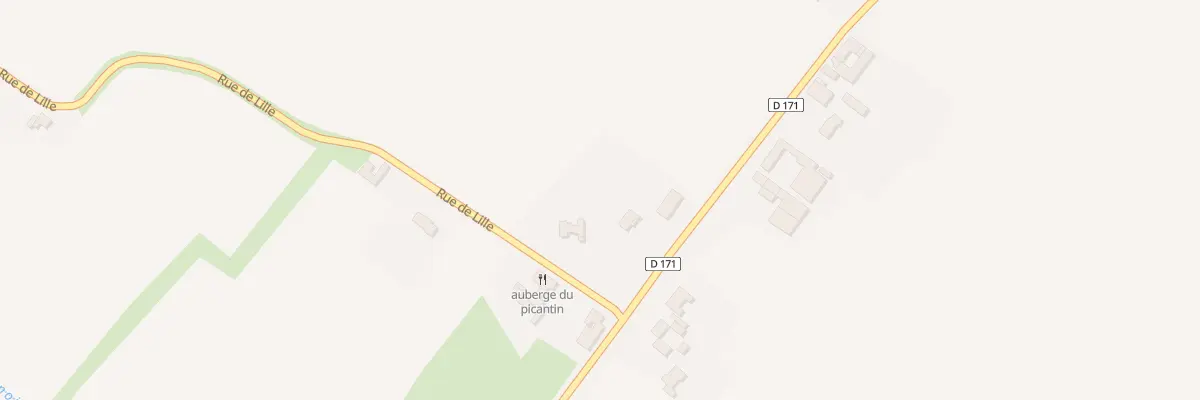 Plan du 165 Rue du Tilleloy à Laventie