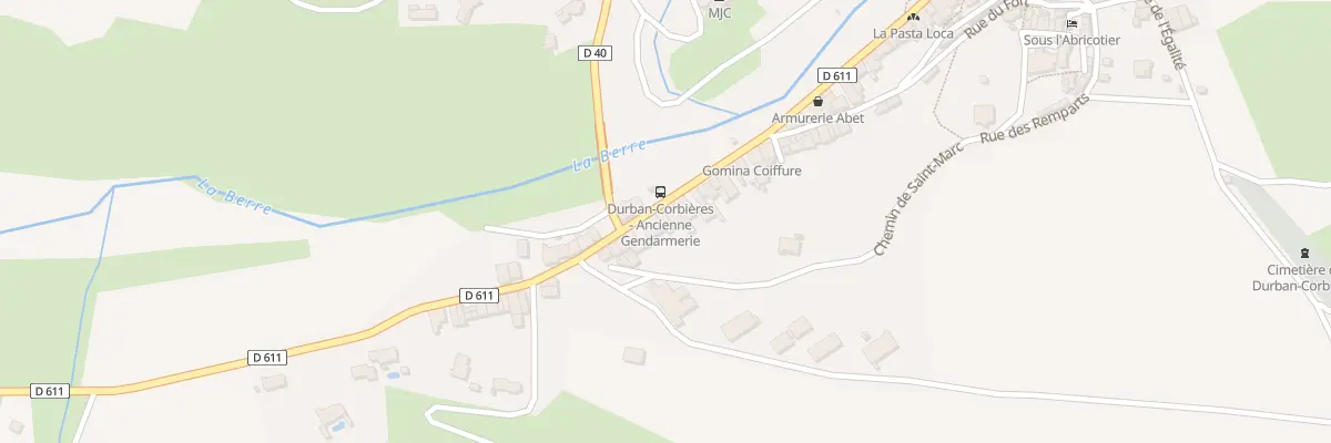 Plan du 105 Av des Corbieres à Durban-Corbières