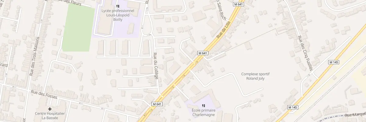 Plan du 33 Rue de Lille à La Bassée